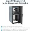 StarTech.com 4-Post 42U Server Rack Cabinet, 19″ Data Rack Cabinet for IT Equipment Mount, Full Size Network Cabinet Storage, Ships Fully Assembled(25U)