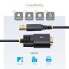 StarTech.com 6.6ft/2m USB to Serial Adapter Cable, COM Retention, FTDI, USB-A to DB9 RS232, Interchangeable DB9 Screws/Nuts