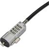 StarTech.com 6ft (1.8m) Self-Coiling Laptop Cable Lock – Portable 3-Digit Combination Security Cable Lock for K-Slot Laptop/Computer/Desktop/Device – Coiled Anti-Theft Steel Cable Lock, TAA(6 ft (1.8 m))