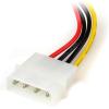 StarTech.com 6in 4 Pin LP4 to SATA Power Cable Adapter – LP4 to SATA – 6in LP4 to SATA Cable – 4 pin to SATA Power(1)