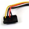 StarTech.com 6in 4 Pin LP4 to SATA Power Cable Adapter – LP4 to SATA – 6in LP4 to SATA Cable – 4 pin to SATA Power(1 Count (Pack of 1))