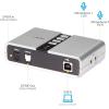 StarTech.com 7.1 USB Sound Card – External Sound Card for Laptop with SPDIF Digital Audio – Sound Card for PC – Silver (ICUSBAUDIO7D)