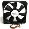 StarTech.com 80x25mm Dual Ball Bearing Computer Case Fan w/ TX3 Connector (FANBOX2),Black(120x25mm)