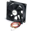 StarTech.com 80x25mm Dual Ball Bearing Computer Case Fan w/ TX3 Connector (FANBOX2),Black(90x25mm)