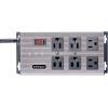 StarTech.com 8-Outlet Industrial Power Strip 125V/15A, EMI/RFI Isolation, Mountable PDU, 12ft/3.6m Power Cord, NEMA 5-15P/R, TAA(6 – Outlet)
