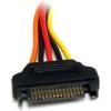StarTech.com 8in 15 pin SATA Power Extension Cable – 8 SATA power Extension Cable – 8 SATA power Extension cord (SATAPOWEXT8)(8 Inch)