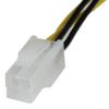 StarTech.com 8in ATX12V 4 Pin P4 CPU Power Extension Cable – M/F – Power extension cable – 4 pin ATX12V (M) to 4 pin ATX12V (F) – 7.9 in – ATXP4EXT(4 Pin ATX12 V)