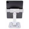 StarTech.com Adjustable Tablet Stand for Desk – Wall Mountable – Capacity 2.2lb (1kg) – Ergonomic Articulating Universal Tablet Stand – Tablet Holder for Desk Pivot/Swivel/Rotate (ADJ-Tablet-Stand-W)