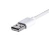 StarTech.com Angled Lightning to USB Cable – 2m (6ft) – White – Apple MFi Certified (USBLT2MWR)