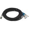 StarTech.com Cisco QSFP-4SFP10G-CU5M Compatible 5m 40G QSFP+ to 4x SFP+ Direct Attach Breakout Cable Twinax – Copper DAC 40 Gbps Low Power Passive Transceiver – Cisco Firepower C9300 (QSFP4SFP10C5)