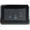StarTech.com Conference Room Docking Station – Universal Laptop Dock – 4K HDMI, 60W Power Delivery, USB Hub, GbE, Audio – in-Table Connectivity Box for Huddle/Boardroom Collaboration Space, TAA