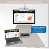 StarTech.com Conference Table Connectivity Pop up Box with AV and Data Ports – HDMI, VGA, Component, MDP to HDMI Output (BOX4HDECP)(HDMI  VGA  Component  MDP to HDMI Output)