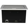 StarTech.com Conference Table Connectivity Pop up Box with AV and Data Ports – HDMI, VGA, Component, MDP to HDMI Output (BOX4HDECP)(HDMI  VGA  Component  MDP to HDMI Output)