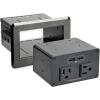 StarTech.com Conference Table Power Center with 2X UL Certified 120V AC Outlets & 2X USB BC 1.2 – Recessed in-Table/Desk Power Strip/Charging Station for Meeting Room/Boardroom/Lab Bench (KITBZPOWNA)