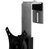 StarTech.com Cubicle Monitor Mount – Cubicle Wall Single Monitor Hanger – Up to 34′ VESA Mount Display – Height Adjustable Ergonomic Office Cubicle Hanging Flat Panel Hook & Clamp Bracket,Silver(Up to 30″)