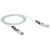 StarTech.com Dell EMC AOC-SFP-10G-2M Compatible 2m/6.5ft 10G SFP+ to SFP+ AOC Cable – 10GbE SFP+ Active Optical Fiber – 10Gbps SFP Plus/Mini GBIC/Transceiver Module Cable – Z9100 (AOCSFP10G2ME)
