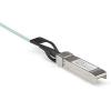 StarTech.com Dell EMC AOC-SFP-10G-2M Compatible 2m/6.5ft 10G SFP+ to SFP+ AOC Cable – 10GbE SFP+ Active Optical Fiber – 10Gbps SFP Plus/Mini GBIC/Transceiver Module Cable – Z9100 (AOCSFP10G2ME)