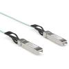 StarTech.com Dell EMC AOC-SFP-10G-5M Compatible 5m/16.4ft 10G SFP+ to SFP+ AOC Cable – 10GbE SFP+ Active Optical Fiber – 10Gbps SFP Plus/Mini GBIC/Transceiver Module Cable (AOCSFP10G5ME)
