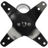 StarTech.com Desk Mount Quad Monitor Arm – Premium Articulating VESA 4 Monitor Mount 2×2 up to 30″ (24.8lb/11.3kg) – Height Adjustable Pole Mount – Tilt/Swivel/Rotate – C-Clamp/Grommet, TAA
