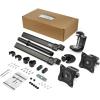 StarTech.com Dual Monitor Mount – Supports Monitors 13” to 27” – Adjustable – Desk Clamp or Grommet-Hole Desk Mount for Dual VESA Monitors – Black (ARMBARDUOG)