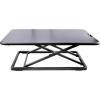 StarTech.com Height Adjustable Standing Desk Converter – Sit Stand Desk with One-Finger Adjustment – Ergonomic Desk (ARMSTS),Black & Silver(Laptop Workstation)