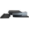 StarTech.com Height Adjustable Standing Desk Converter – Sit Stand Desk with One-Finger Adjustment – Ergonomic Desk (ARMSTS),Black & Silver(Regular)