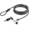 StarTech.com Laptop Cable Lock Compatible with Noble Wedge; 6.6ft (2m), Anti-Theft Keyed Lock, Security Cable for Dell XPS/Latitude/2-in-1 Notebooks, Steel Cable Lock for Laptop, TAA(Nobel Wedge)