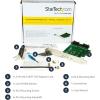 StarTech.com M2 PCIe SSD Adapter – x4 PCIe 3.0 NVMe / AHCI / NGFF / M-Key – Low Profile and Full Profile – SSD PCIe M.2 Adapter , TAA (PEX4M2E1)(1x M.2 NVMe/ 2x M.2 SATA |2x SATA)