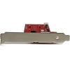 StarTech.com M2 PCIe SSD Adapter – x4 PCIe 3.0 NVMe / AHCI / NGFF / M-Key – Low Profile and Full Profile – SSD PCIe M.2 Adapter , TAA (PEX4M2E1)(2x M.2 SATA | 2x SATA | RAID)
