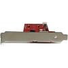 StarTech.com M2 PCIe SSD Adapter – x4 PCIe 3.0 NVMe / AHCI / NGFF / M-Key – Low Profile and Full Profile – SSD PCIe M.2 Adapter , TAA (PEX4M2E1)(2x M.2 SATA | 2x SATA | RAID)