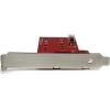 StarTech.com M2 PCIe SSD Adapter – x4 PCIe 3.0 NVMe / AHCI / NGFF / M-Key – Low Profile and Full Profile – SSD PCIe M.2 Adapter , TAA (PEX4M2E1)(2x M.2 SATA)