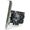 StarTech.com M2 PCIe SSD Adapter – x4 PCIe 3.0 NVMe / AHCI / NGFF / M-Key – Low Profile and Full Profile – SSD PCIe M.2 Adapter , TAA (PEX4M2E1)(2x eSATA | 2x SATA)