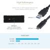 StarTech.com M.2 SSD Enclosure for M.2 SATA SSDs – USB 3.1 (10Gbps) with USB-C Cable – External Enclosure for USB-C Host – Aluminum, TAA (SM21BMU31C3)(Basic)