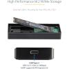 StarTech.com M.2 SSD Enclosure for M.2 SATA SSDs – USB 3.1 (10Gbps) with USB-C Cable – External Enclosure for USB-C Host – Aluminum, TAA (SM21BMU31C3)(Rugged)