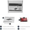 StarTech.com M.2 to SATA Adapter – Dual Slot – for 2.5in Drive Bay – RAID – M.2 SSD – M.2 Adapter – M.2 SSD Adapter , TAA (S322M225R)