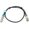 StarTech.com MSA Uncoded Compatible 1m 40G QSFP+ to QSFP+ Direct Attach Breakout Cable Twinax – 40 GbE QSFP+ Copper DAC 40 Gbps Low Power Passive Transceiver Module DAC (QSFP40GPC1M)