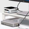 StarTech.com Peripheral Cable Anchor Lock, Secure Keyboard/Mouse, Cable Trap w/Metal Plate, Use w/Laptop Security Cable(Peripherals Locking Kit)