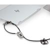 StarTech.com Peripheral Cable Anchor Lock, Secure Keyboard/Mouse, Cable Trap w/Metal Plate, Use w/Laptop Security Cable(Peripherals Locking Kit)