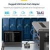 StarTech.com Portable Laptop Crash Cart Adapter, USB/VGA KVM Console, File Transfer & Video Capture, Windows/Linux/MacOS, TAA(USB 2.0 | File Transfer | Rugged)