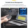 StarTech.com Portable Laptop Crash Cart Adapter, USB/VGA KVM Console, File Transfer & Video Capture, Windows/Linux/MacOS, TAA(USB 2.0)