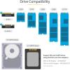 StarTech.com Standalone Dual Bay M.2 SATA/NVMe Duplicator/Eraser, HDD/SSD Cloner/Wiper for M.2 PCIe AHCI/NVMe/SATA, 2.5/3.5in Drives, Hard Drive Sanitizer/Copier, TAA (SM2DUPE11)(Duplicator and Eraser)
