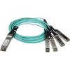 StarTech.com StarTech.com AOC Breakout Cable for Cisco QSFP-4X10G-AOC3M-3m/9.84ft 40G 1x QSFP+ to 4x SFP+ AOC Cable-40GbE / 40Gbps QSFP Plus Transceiver Module Active Optical Fiber QSFP4X10GAO3)