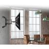 StarTech.com TV Wall Mount supports up to 100 inch VESA Displays – Low Profile Full Motion TV Wall Mount for Large Displays – Heavy Duty Adjustable Tilt/Swivel Articulating Arm Bracket (FPWARTS2)(37″-80″)