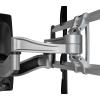 StarTech.com TV Wall Mount supports up to 100 inch VESA Displays – Low Profile Full Motion TV Wall Mount for Large Displays – Heavy Duty Adjustable Tilt/Swivel Articulating Arm Bracket (FPWARTS2)(32″-75″)