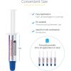 StarTech.com Thermal Paste, Metal Oxide Compound, Re-sealable Syringe (1.5g), CPU/GPU Thermal Grease Paste (SILVGREASE1)(5 Pk)