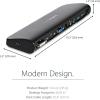 StarTech.com Triple Monitor USB 3.0 Docking Station, 2x 4K DisplayPort & HDMI, USB Type A Universal Laptop Dock, Windows/Mac, TAA(HDMI | DVI | VGA |3 x USB 3.0)