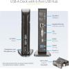 StarTech.com Triple Monitor USB 3.0 Docking Station, 2x 4K DisplayPort & HDMI, USB Type A Universal Laptop Dock, Windows/Mac, TAA(HDMI | DVI/ VGA | 6 x USB 3/2.0)