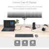 StarTech.com Triple Monitor USB 3.0 Docking Station, 2x 4K DisplayPort & HDMI, USB Type A Universal Laptop Dock, Windows/Mac, TAA(HDMI | DVI/ VGA | 6 x USB 3/2.0)