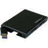 StarTech.com USB 3.0 Flash Memory Multi-Card Reader/Writer with USB-C – SD microSD and CompactFlash Card Reader w/ Integrated USB-C Cable (FCREADU3C)(Dual SD UHS-II)