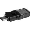 StarTech.com USB 3.0 Flash Memory Multi-Card Reader/Writer with USB-C – SD microSD and CompactFlash Card Reader w/ Integrated USB-C Cable (FCREADU3C)(Micro SD)